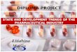 STATE AND DEVELOPMENT TRENDS OF THE PHARMACEUTICAL INDUSTRY Litiahina Mariia DIPLOMA PROJECT