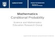 Mathematics Conditional Probability Science and Mathematics Education Research Group Supported by UBC Teaching and Learning Enhancement Fund 2012-2013