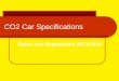 CO2 Car Specifications Rules and Regulations 2013-2014