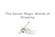 The Seven Magic Words of Drawing. Foreshortening Distorting objects or parts of an object to create the illusion that one edge is actually closer to your