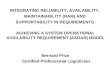 INTEGRATING RELIABILITY, AVAILABILITY, MAINTAINABILITY (RAM) AND SUPPORTABILITY IN REQUIREMENTS Bernard Price Certified Professional Logistician ACHIEVING