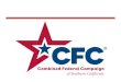 Combined Federal Campaign (CFC) Theme for 2013: Serving Our Country, Supporting Our Community 2