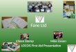 Fane Ltd Eileen Stemp Mike Green LOCOG First Aid Presentation