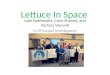Lettuce In Space Luke Rabinowitz, Colm Shalvey, and Zachary Visconti Co-Principal Investigators