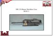 MK 19 40mm Machine Gun MOD 3. DESCRIPTION: The MK19 40mm Machine gun, MOD 3 is a Self-Powered, air cooled, fully automatic weapon. It uses linked ammunition