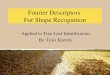 Fourier Descriptors For Shape Recognition Applied to Tree Leaf Identification By Tyler Karrels
