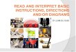 READ AND INTERPRET BASIC INSTRUCTIONS, DIRECTIONS AND/OR DIAGRAMS D1.LAN.CL10.08 Slide 1