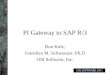 PI Gateway to SAP R/3 Ron Kolz, Gretchen M. Schwenzer, Ph.D OSI Software, Inc