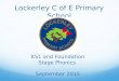 Lockerley C of E Primary School KS1 and Foundation Stage Phonics September 2015