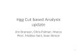 1 Hgg Cut based Analysis update Jim Branson, Chris Palmer, Marco Pieri, Matteo Sani, Sean Simon