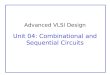 Advanced VLSI Design Unit 04: Combinational and Sequential Circuits