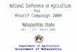 Department of Agriculture Government of Maharashtra 20 th – 21 st March 2009