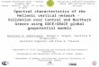 Spectral characteristics of the Hellenic vertical network - Validation over Central and Northern Greece using GOCE/GRACE global geopotential models Vassilios
