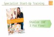 Shaklee 180 ™ 3 For Free! Specialist Start-Up Training