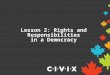 Lesson 2: Rights and Responsibilities in a Democracy