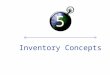 1 5 Inventory Concepts. INVENTORY IS A LARGE AND COSTLY INVESTMENT “Every management mistake ends up in inventory.” Michael C. Bergerac Former Chief Executive
