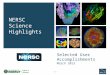Selected User Accomplishments March 2013 NERSC Science Highlights - 1 -