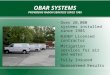 OBAR SYSTEMS PROVIDING RADON SERVICES SINCE 1985 Over 20,000 systems installed since 1985 NJDEP Licensed contractor Mitigation services for air and water
