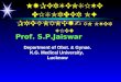 HYPERTENSIVE DISORDER OF PREGNANCY- AN OVER VIEW Prof. S.P.Jaiswar Department of Obst. & Gynae. K.G. Medical University, Lucknow