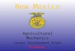 New Mexico FFA Agricultural Mechanics Career Development Event Plumbing