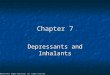 © 2006 McGraw-Hill Higher Education. All rights reserved. Chapter 7 Depressants and Inhalants