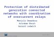 Queensland University of Technology CRICOS No. 000213J Protection of distributed generation connected networks with coordination of overcurrent relays