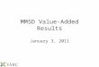 MMSD Value-Added Results January 3, 2011. Attainment versus Growth Grade 3Grade 4Grade 5Grade 6Grade 7Grade 8 2