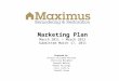 Marketing Plan March 2011 – March 2012 Submitted March 17, 2011 Prepared by: Ricarlo Williams-Winston Christina McCumber Kenneth Melton Robert Billings