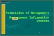 1 Principles of Management Management Information Systems Rami Gharaibeh © AND