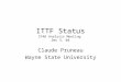 ITTF Status STAR Analysis Meeting Dec 5, 04 Claude Pruneau Wayne State University