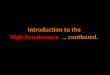 Introduction to the High Renaissance … continued