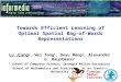 Towards Efficient Learning of Optimal Spatial Bag-of-Words Representations Lu Jiang 1, Wei Tong 1, Deyu Meng 2, Alexander G. Hauptmann 1 1 School of Computer