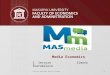 Culture and Mass Media Economy1 Media Economics 3. lecture Simona Škarabelová