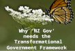 Why ‘NZ Gov’ needs the Transformational Government Framework