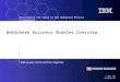 © 2005 IBM Corporation Discovering the Value of SOA WebSphere Process Integration SOA on your terms and our expertise WebSphere Business Modeler Overview