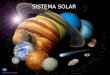 SISTEMA SOLAR. EL SISTEMA SOLAR El sistema solar es una estructura compleja, compuesta por diversos cuerpos: El Sol Ocho planetas con sus respectivos