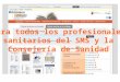 Nueva Biblioteca Virtual Murciasalud Más fácilMás recursos Para todos los profesionales sanitarios del SMS y la Consejería de Sanidad