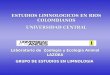 ESTUDIOS LIMNOLOGICOS EN RIOS COLOMBIANOS UNIVERSIDAD CENTRAL
