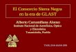 El Consorcio Sierra Negra en la era de GLAST Alberto Carramiñana Alonso Instituto Nacional de Astrofísica, Óptica y Electrónica Tonantzintla, Puebla TAAE,