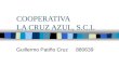 COOPERATIVA LA CRUZ AZUL, S.C.L Guillermo Patiño Cruz880639