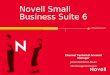Novell Small Business Suite 6 Channel Technical Account Manager Julian Gutierrez Abuin informes@novell.com