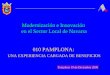 Modernización e Innovación en el Sector Local de Navarra 010 PAMPLONA: UNA EXPERIENCIA CARGADA DE BENEFICIOS Pamplona 19 de Diciembre 2000