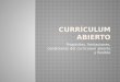Propósitos, limitaciones, condiciones del curriculum abierto y flexible