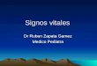 Signos vitales Dr Ruben Zapata Gamez Medico Pediatra