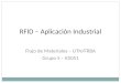 RFID – Aplicación Industrial Flujo de Materiales – UTN/FRBA Grupo 5 – K5051