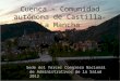 Sede del Tercer Congreso Nacional de Administrativos de la Salud 2012 Cuenca – Comunidad autónoma de Castilla-La Mancha
