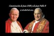 El papa polaco Juan Pablo II y el italiano Juan XXIII fueron canonizados el próximo 27 de abril junto a Pío X, dos de los tres pontífices proclamados
