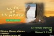 13 Tiempo ordinario (B) Marcos 5, 21-43 José Antonio Pagola Música: Himno al Amor Present: B.Areskurrinaga HC