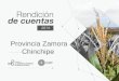 Provincia Zamora Chinchipe. Rupturas Democratización del acceso a los factores de producción Ampliar, diversificar e innovar los servicios técnicos rurales