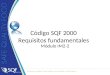 Código SQF 2000 Requisitos fundamentales Módulo IM2-2